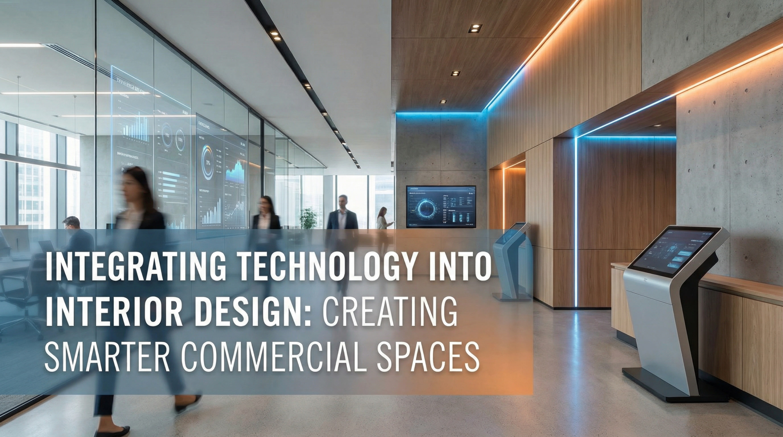 Integrating Technology into Commercial Interior Design | Ventra Singapore