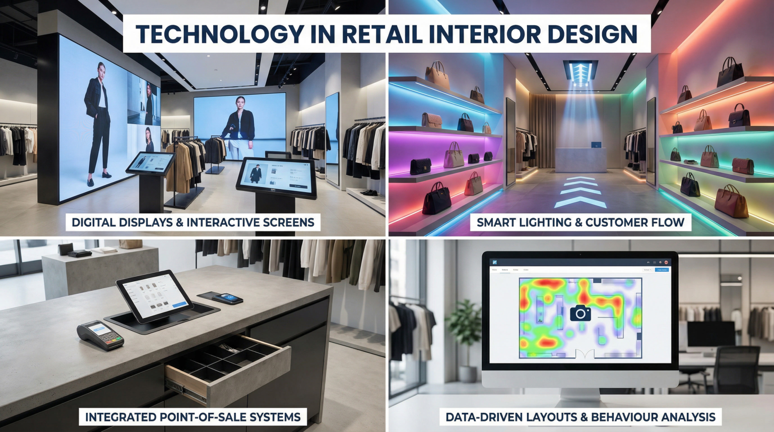 Integrating Technology into Commercial Interior Design | Ventra Singapore