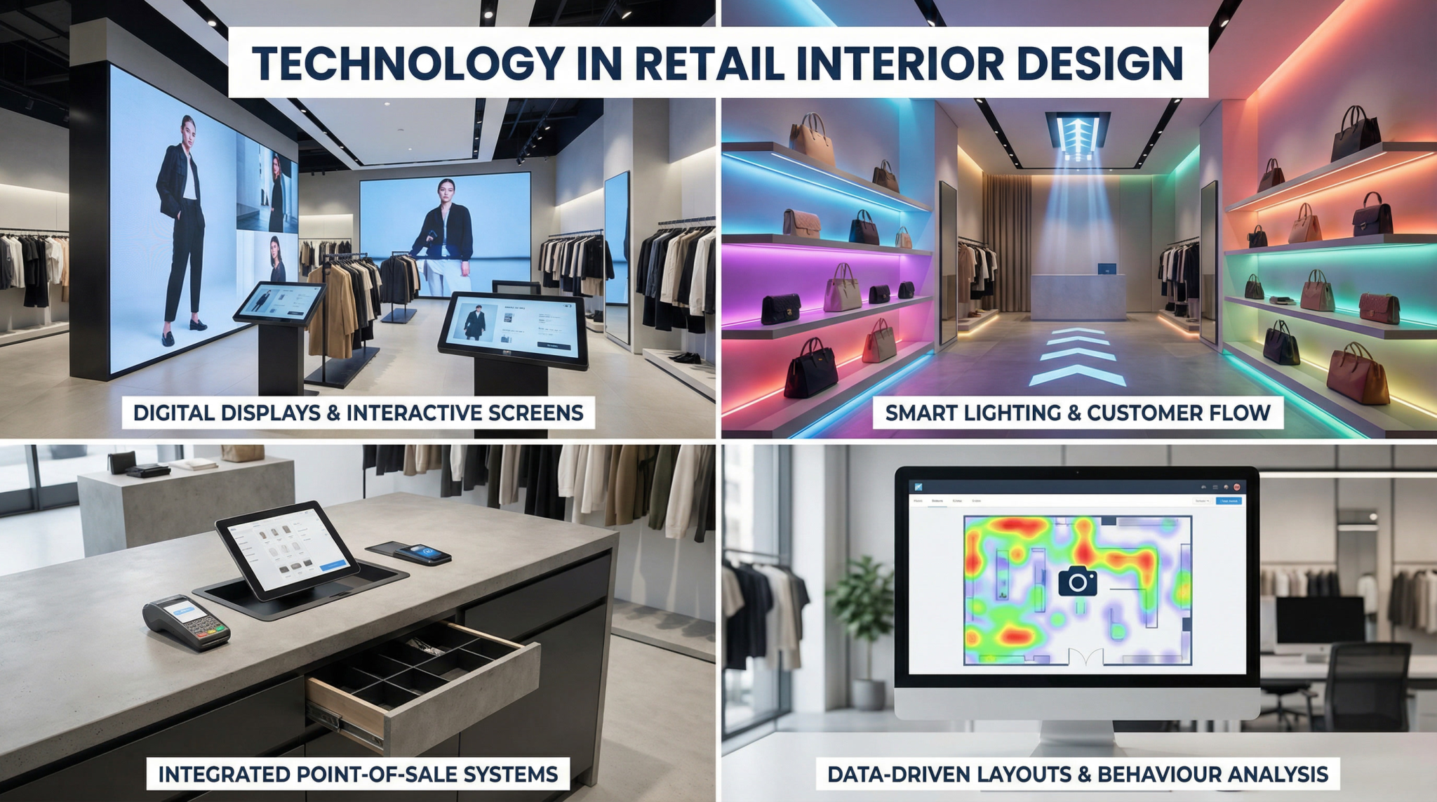 Integrating Technology into Commercial Interior Design | Ventra Singapore